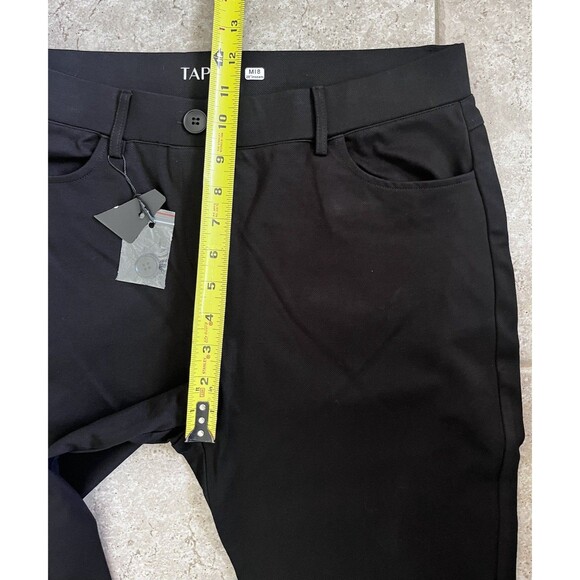 Tapata Black Sz 8 Stretch Bootcut Dress Pants NWT Office Work Buisness - Picture 4 of 7